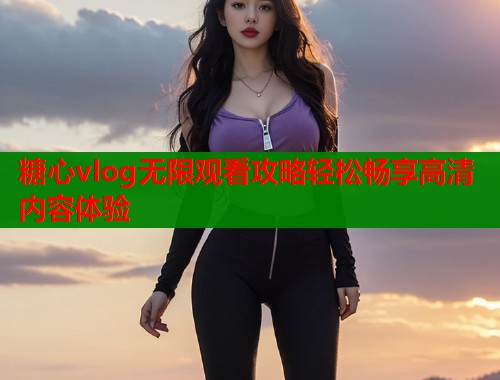 糖心vlog无限观看攻略轻松畅享高清内容体验