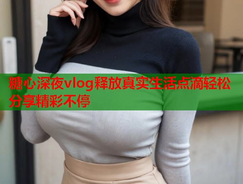 糖心深夜vlog释放真实生活点滴轻松分享精彩不停