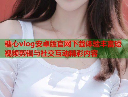 糖心vlog安卓版官网下载体验丰富短视频剪辑与社交互动精彩内容