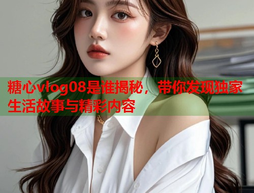 糖心vlog08是谁揭秘,带你发现独家生活故事与精彩内容 糖心vlog08是谁揭秘,带你发现独家生活故事与精彩内容