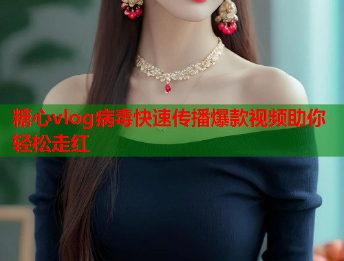 糖心vlog病毒快速传播爆款视频助你轻松走红