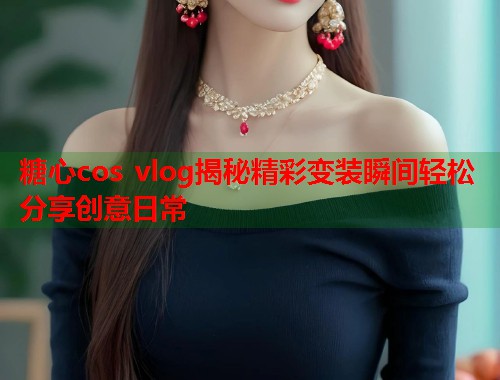 糖心cos vlog揭秘精彩变装瞬间轻松分享创意日常