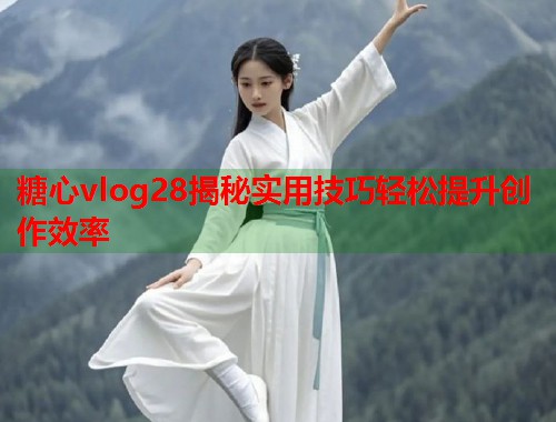 糖心vlog28揭秘实用技巧轻松提升创作效率