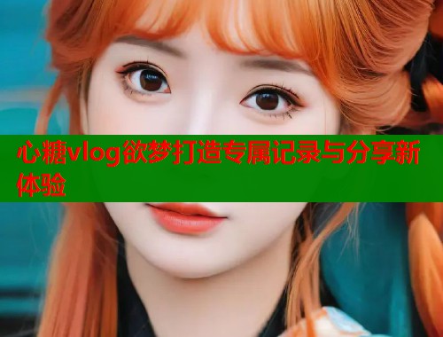 心糖vlog欲梦打造专属记录与分享新体验