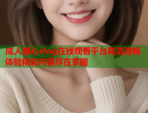 成人糖心vlog在线观看平台高清流畅体验精彩内容尽在掌握 成人糖心vlog在线观看平台高清流畅体验精彩内容尽在掌握