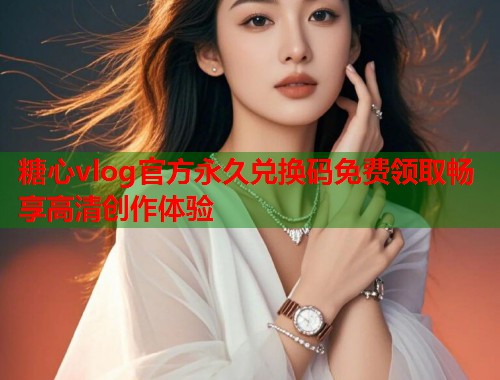 糖心vlog官方永久兑换码免费领取畅享高清创作体验 糖心vlog官方永久兑换码免费领取畅享高清创作体验