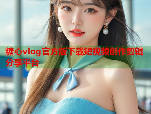 糖心vlog官方版下载短视频创作剪辑分享平台