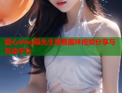 糖心vlog猫先生观看趣味视频分享与互动平台 糖心vlog猫先生观看趣味视频分享与互动平台