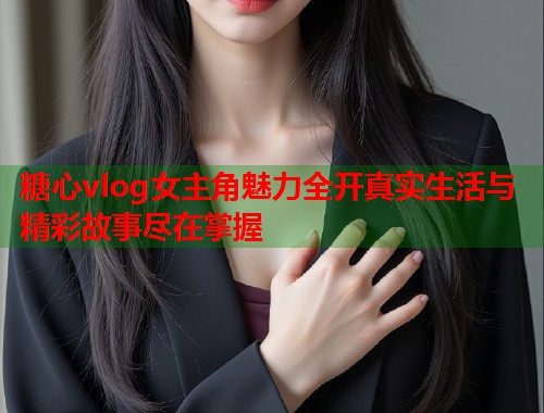 糖心vlog女主角魅力全开真实生活与精彩故事尽在掌握