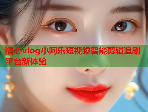 糖心vlog小阿乐短视频智能剪辑追剧平台新体验