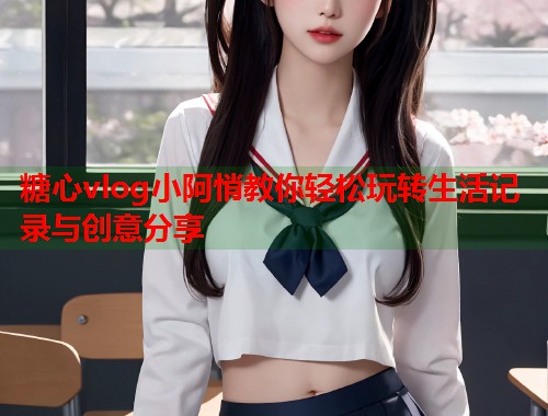 糖心vlog小阿悄教你轻松玩转生活记录与创意分享