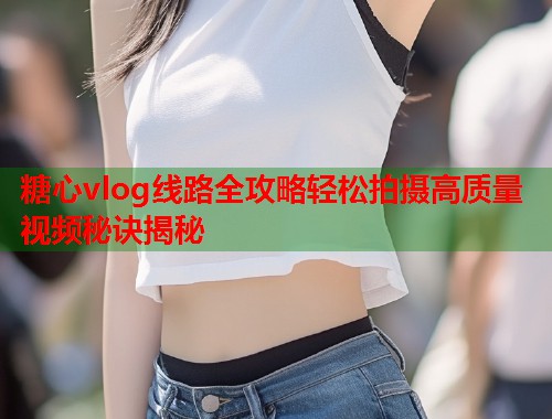 糖心vlog线路全攻略轻松拍摄高质量视频秘诀揭秘