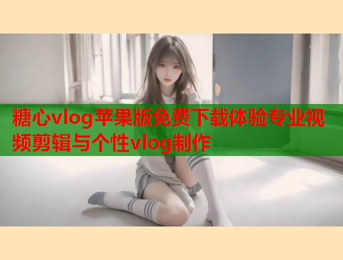 糖心vlog苹果版免费下载体验专业视频剪辑与个性vlog制作