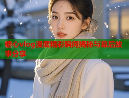 糖心vlog漫展精彩瞬间揭秘与幕后故事分享