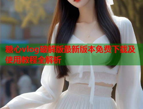 糖心vlog破解版最新版本免费下载及使用教程全解析 糖心vlog破解版最新版本免费下载及使用教程全解析