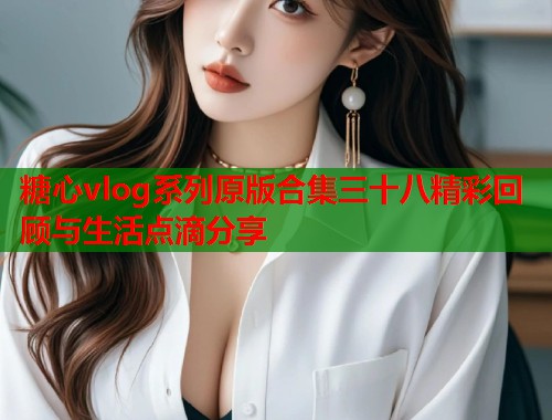 糖心vlog系列原版合集三十八精彩回顾与生活点滴分享 糖心vlog系列原版合集三十八精彩回顾与生活点滴分享