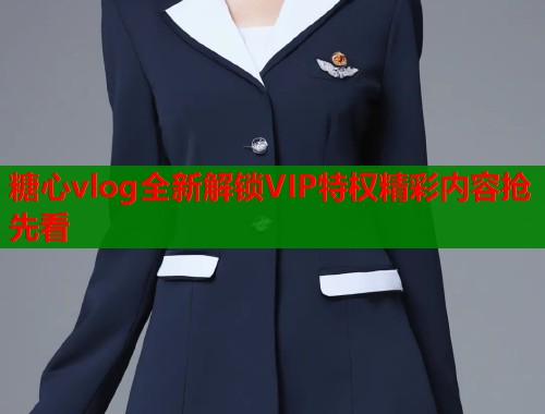 糖心vlog全新解锁VIP特权精彩内容抢先看 糖心vlog全新解锁VIP特权精彩内容抢先看