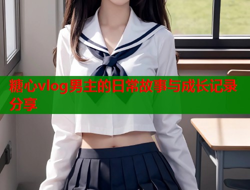 糖心vlog男主的日常故事与成长记录分享 糖心vlog男主的日常故事与成长记录分享